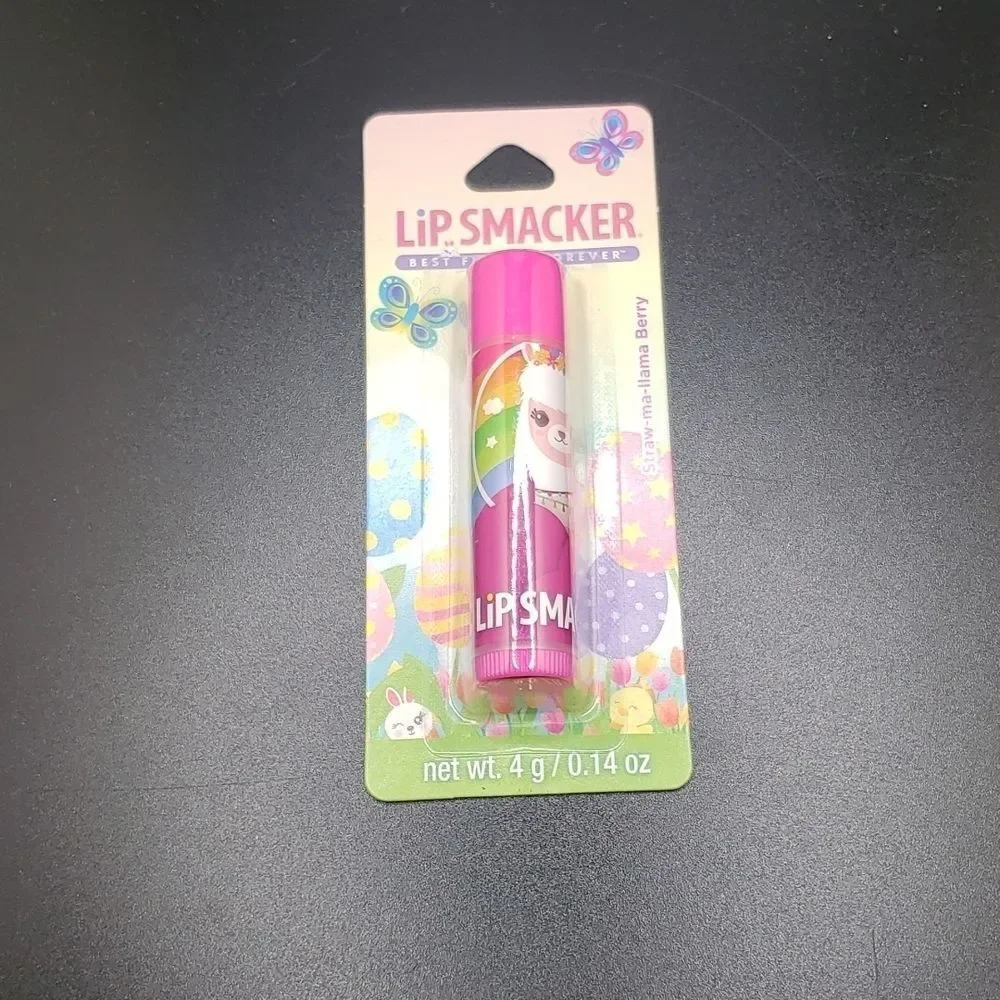 llama Lip Smacker strawberry flavored lip balm